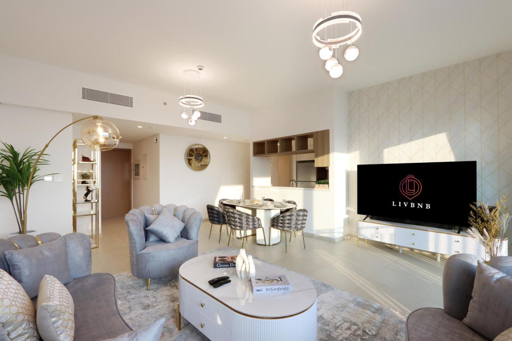 Apartment Livbnb - Elegant 3+1 W/ Burj View, Near Mall